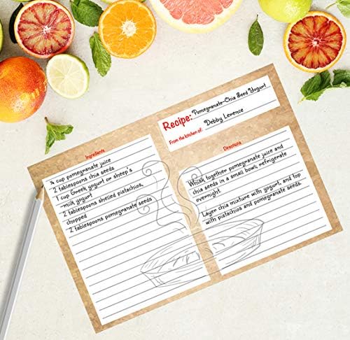Better Crafts Kitchen Classics Recipe Cards 50 Double Sided