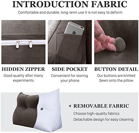 Rucener 13 lbs Thickened Wedge Pillow