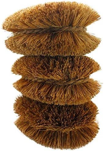 SKARBY Pack of 3 Tawashi Vegetable Brushes with Hanging Loop