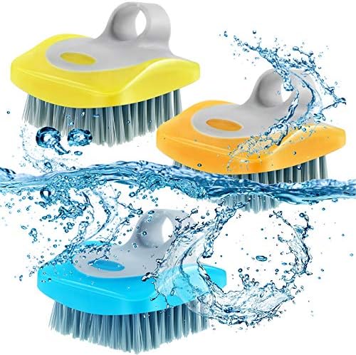 Tatuo 3-Piece Vegetable Brush Set for Fruits and Vegetables