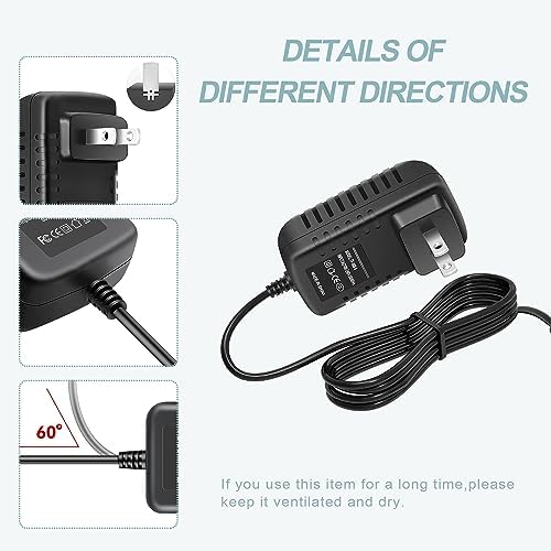 AC Adapter for Health O Meter 498KL 499KL 500KL Digital Scale 1