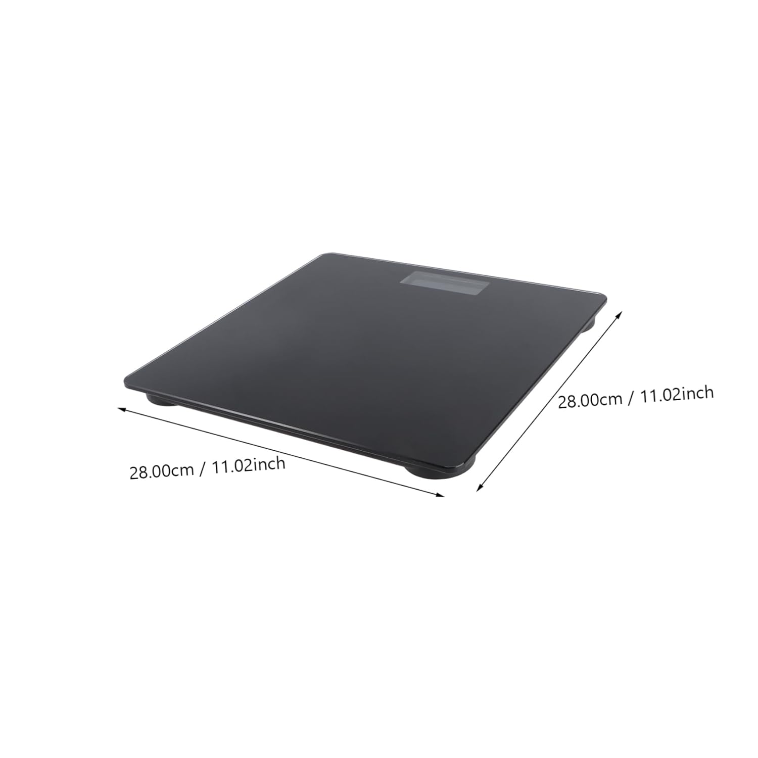 ORFOFE Digital Scales for Home Black LCD Display 01kg Precision