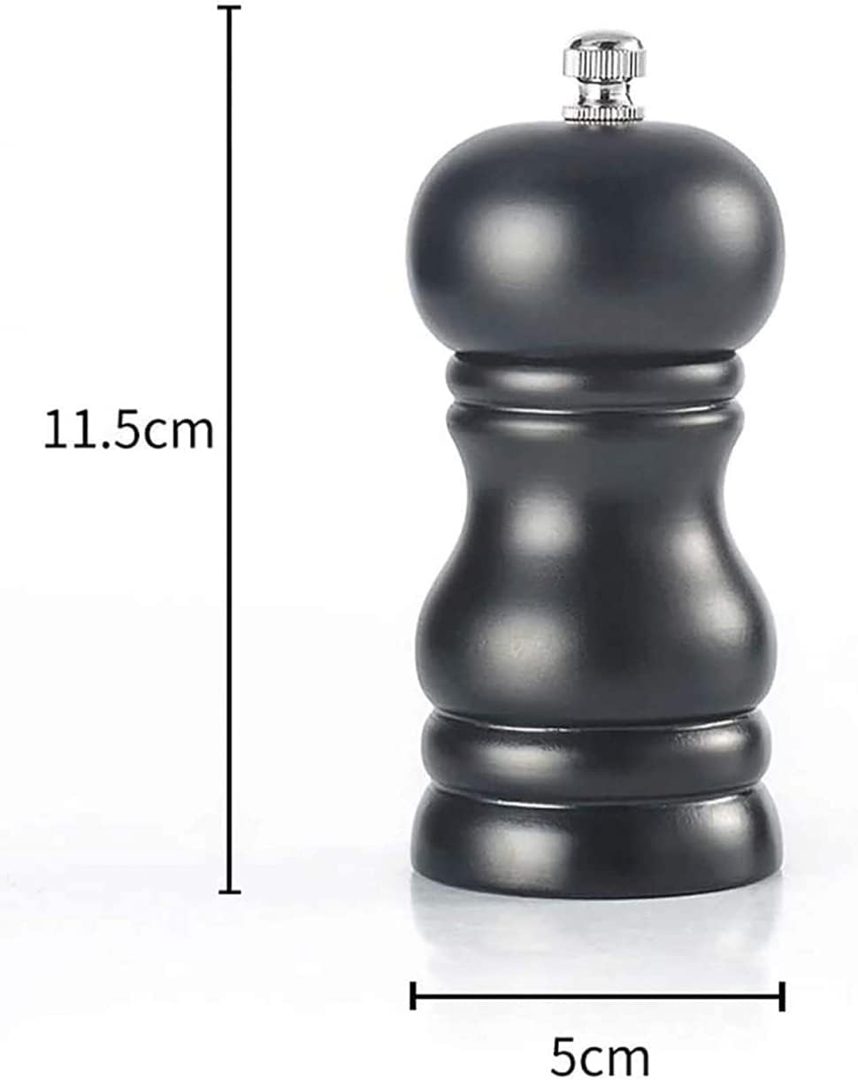 ZXBAODAN Wood Pepper and Salt Mill Set of 2 - Adjustable Coarseness