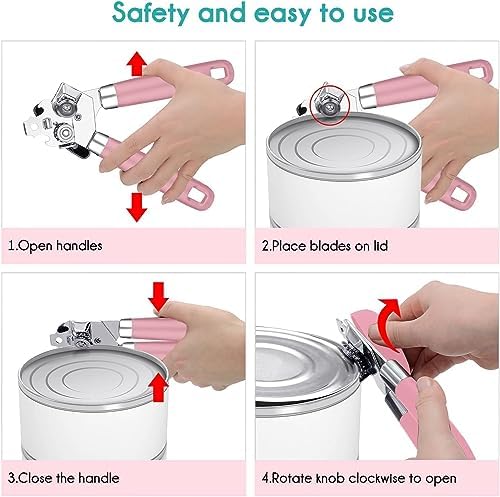 OUTWAY 3-In-1 Can Opener with Bottle Opener and Lever