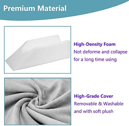 Zelen Leg Elevation Pillow for Sleeping and Recovery