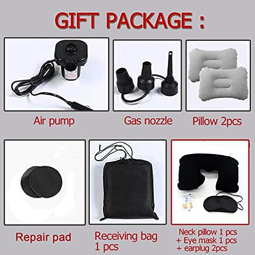 Onirii Inflatable Car Air Mattress with Pump