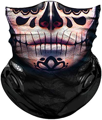 Obacle 3D Skull Face Mask for Women