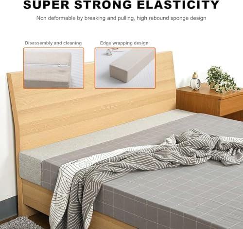 FRZVXCW Bed Gap Filler Custom Wedge Pillow for Crib and Wall Edge