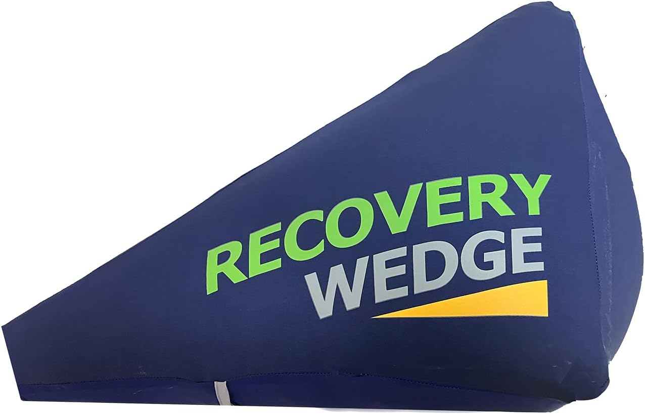 Recovery Wedge Leg Elevation Pillow for Post Surgical Recovery and Improved Circulation