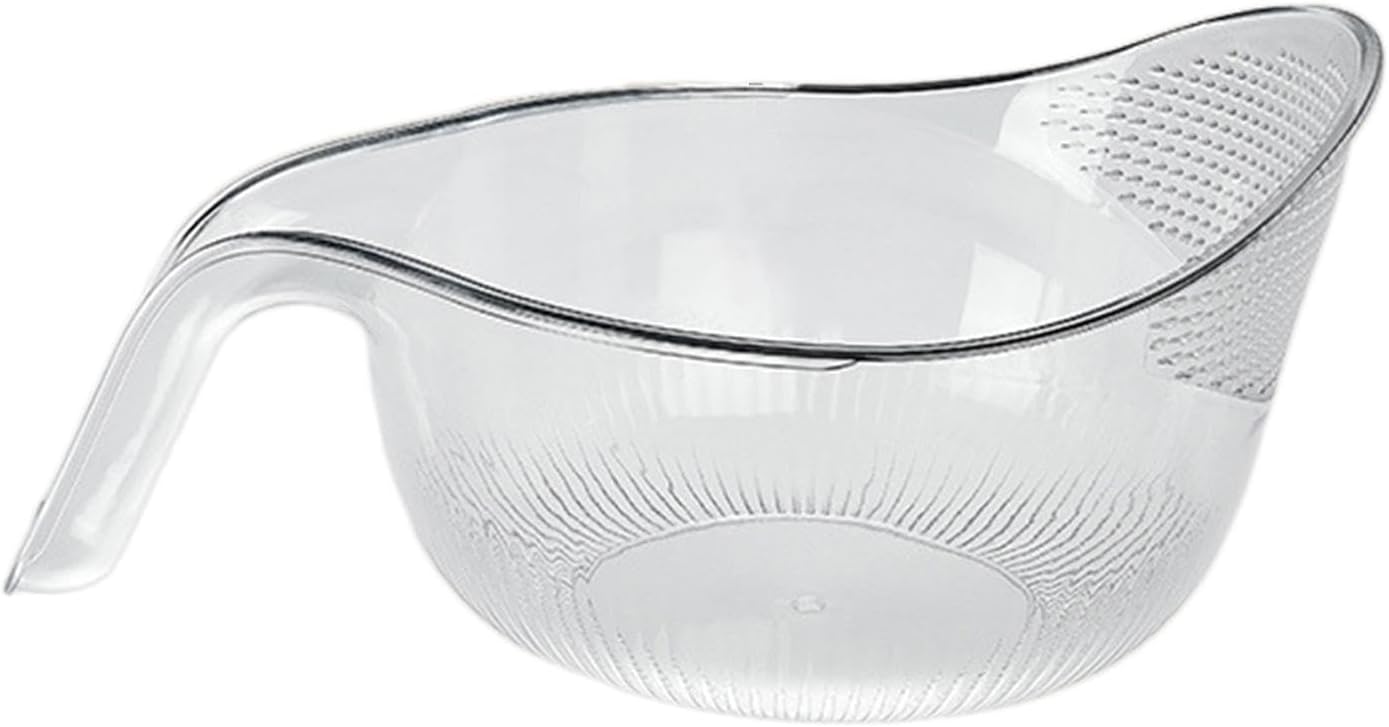 Yajuyi Rice Washing Basket with Handle and Drainage