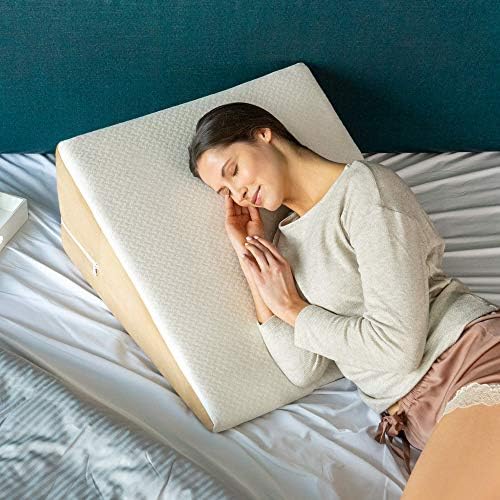 Avana 12 Gel Memory Foam Bed Wedge with Cooling Tencel Cover