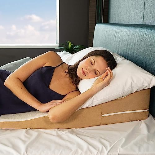 Avana Contoured Bed Wedge Pillow for Side Sleepers