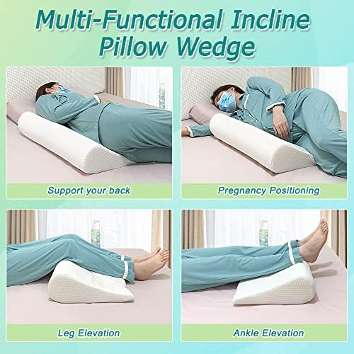 KAAMOS Bedsore Turning Wedge Pillow 236 Inch
