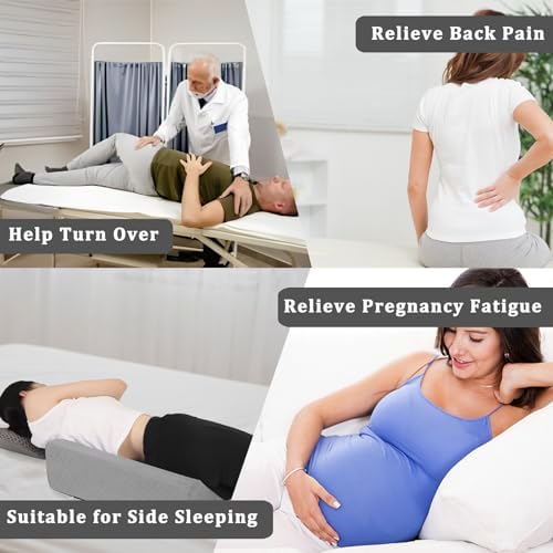 Jacobable Bed Wedge Pillow for Side Sleepers 1