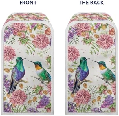CREAMIC Hummingbird Floral Can Opener Cover