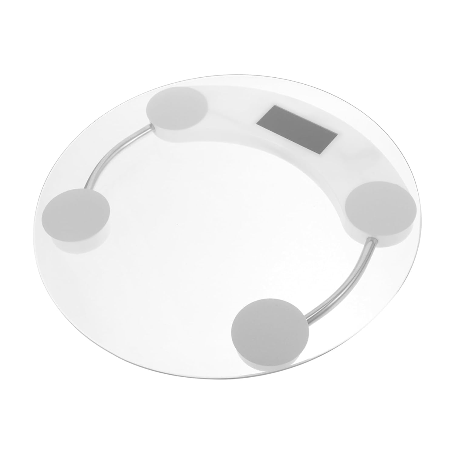 FOMIYES Digital Bathroom Scale with Tempered Glass LCD 01kg Accuracy