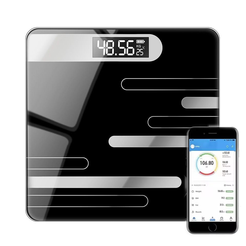 Digital Body Weight Scale with BMI and Body Fat Measurement 1
