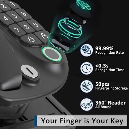 Wodli 4-in-1 Keyless Entry RV Door Lock