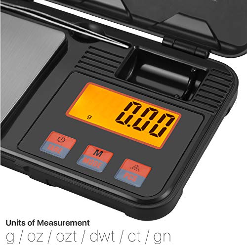 Flexzion Digital Scale Pocket Size 50g 001g Precision