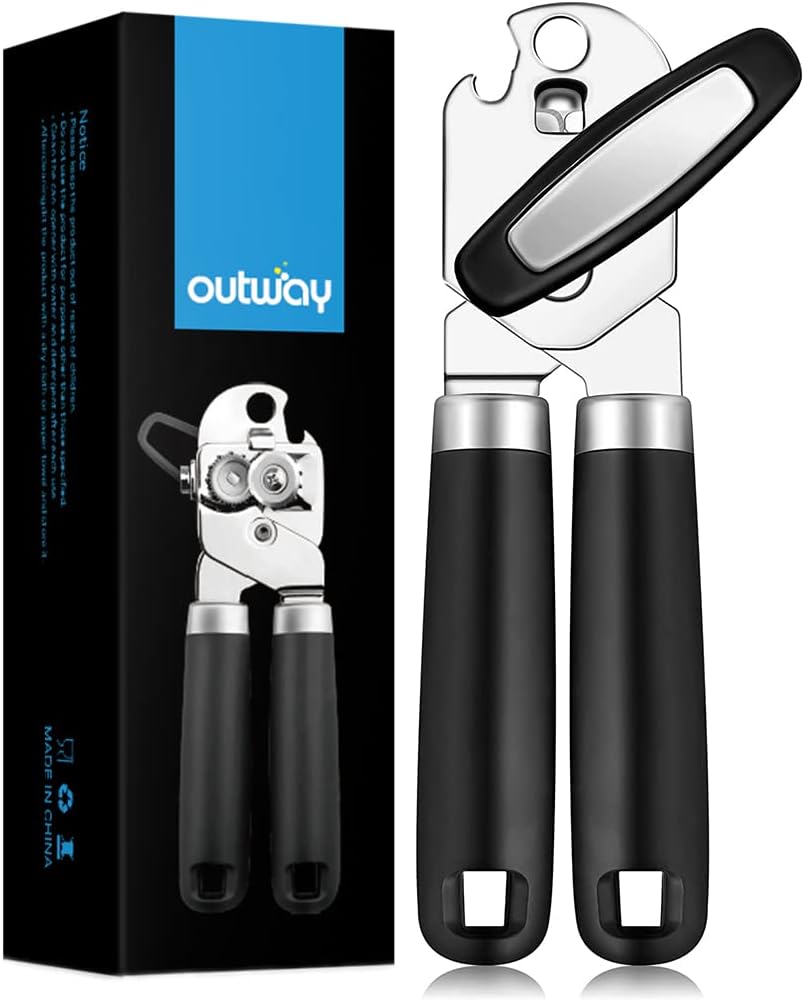 OUTWAY 3-In-1 Can Opener Bottle Opener Stainless Steel