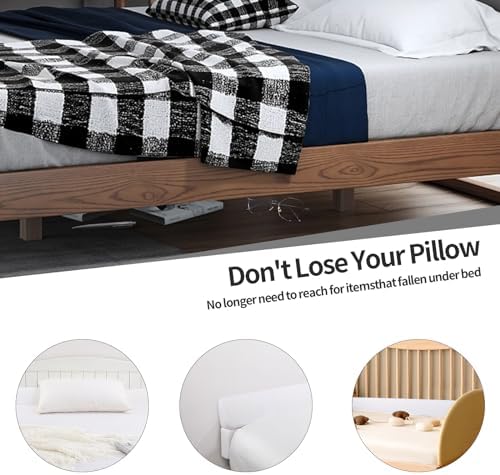 MABOZOO Foldable Gap Filler Pillow for Headboard