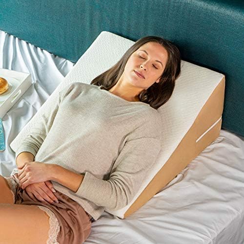 Avana 12 Gel Memory Foam Bed Wedge with Cooling Tencel Cover