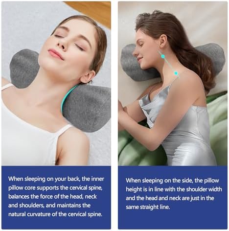 ComfortLife 2 in 1 Neck Stretcher Pillow for Pain Relief