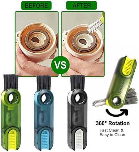 3 in 1 Multifunctional Bottle Cup Lid Cleaner