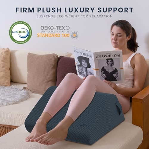 Zen Bloks 10 Leg Elevation Wedge Pillow Gray