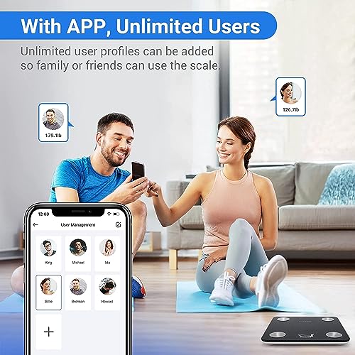 Living Enrichment Bluetooth Body Fat Scale 400 lbs