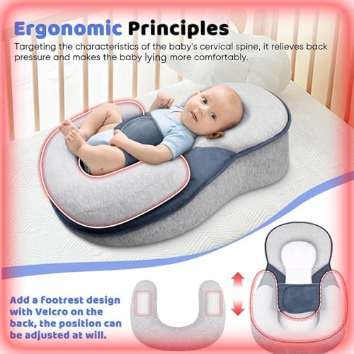 Baby Wedge Lounger for Newborn Comfort Support
