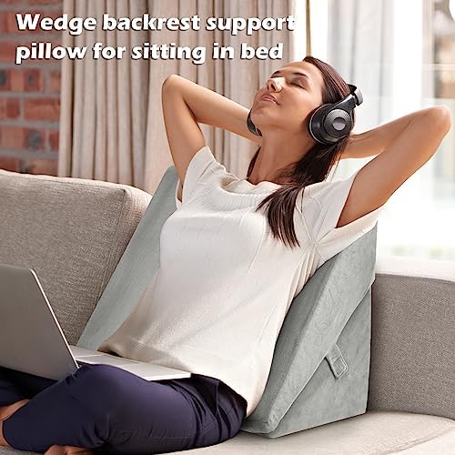 GORELAX Bed Wedge Pillow 7 in 1 Multifunctional Incline Cushion