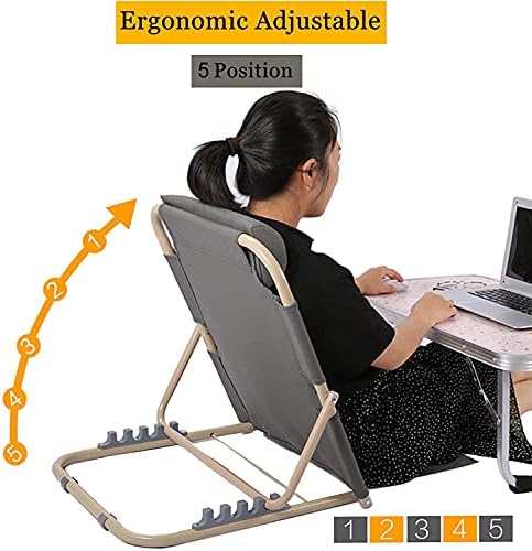 SXKULL Bed Backrest Support with Head Pillow and Lumbar Cushion Blue