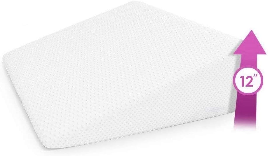 Home Sweet Home Bed Wedge Pillow with Memory Foam Support