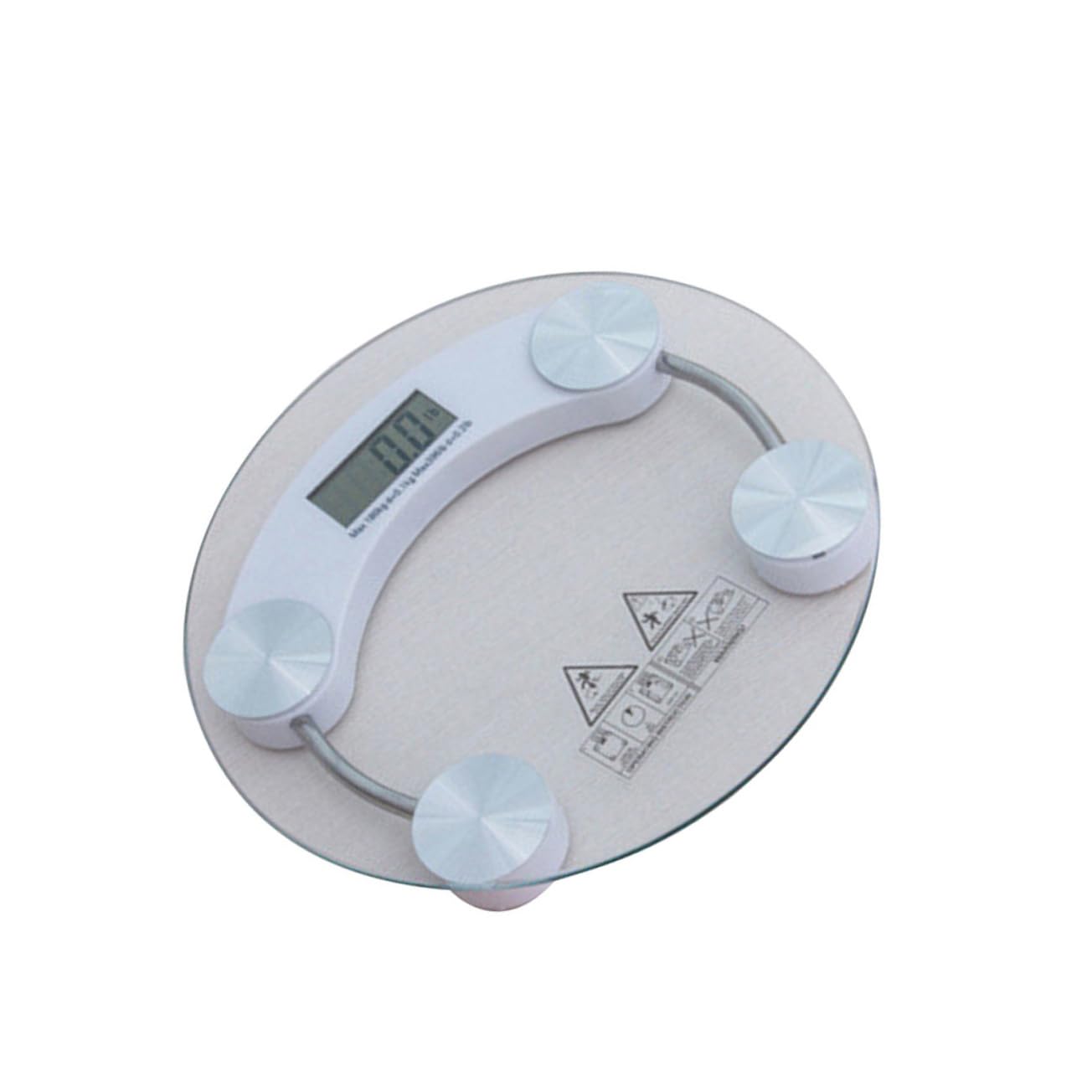 FOMIYES Digital Bathroom Scale with Tempered Glass Platform