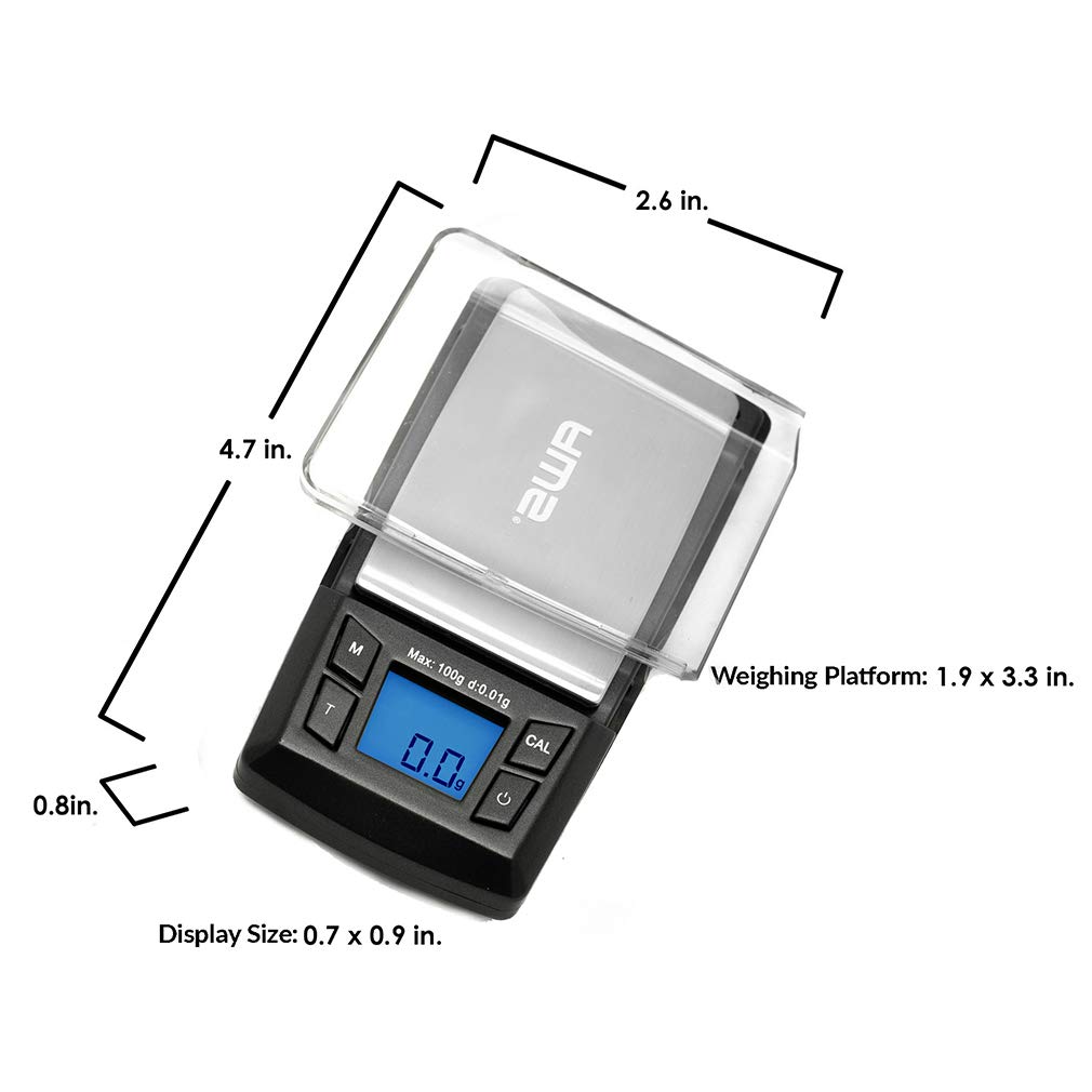 American Weigh Scales Aero 100 Digital Pocket Scale