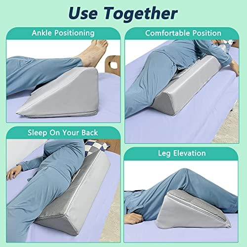 Mistuki Bed Sore Prevention Wedge Pillow for Post Surgery