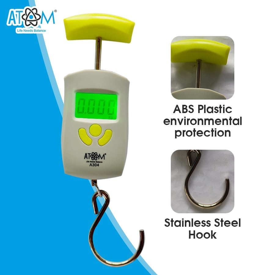 Electronic Digital Hanging Scale with Stainless Steel Hook
