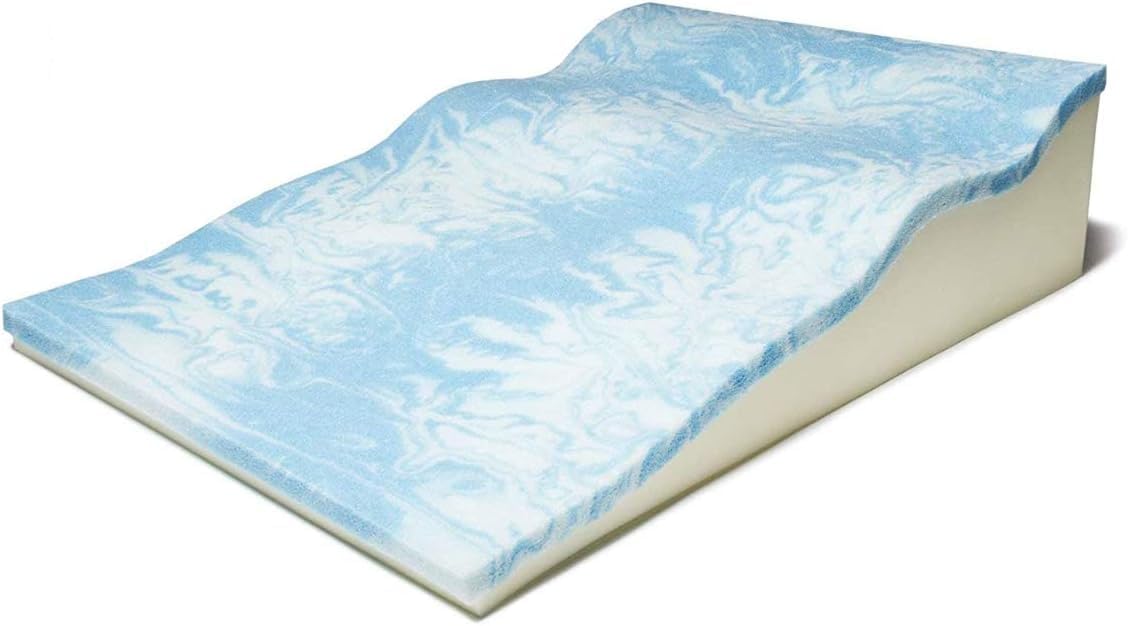 Avana Contoured Bed Wedge Pillow for Side Sleepers