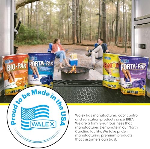 Walex Elemonate Grey Water Tank Deodorizer 5 Pack
