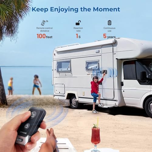 ONNAIS Keyless Entry Door Lock with Password and Remote
