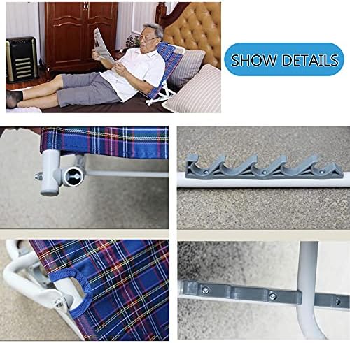 Adjustable Padded Portable Backrest with Head Pillow