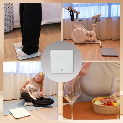O CARE Digital Body Weight Scale with Clear LED Display and Auto Calibration