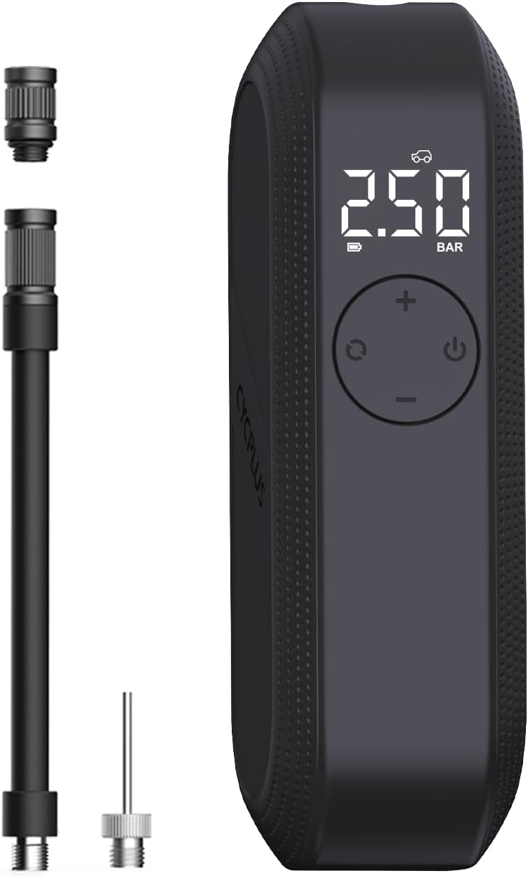 CYCPLUS Portable Air Compressor with 150 PSI and LED Display