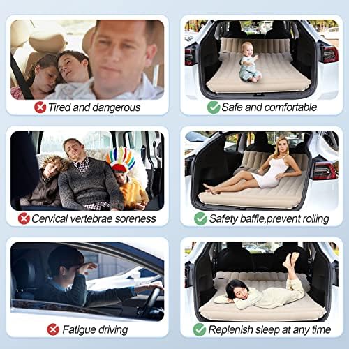 ThinSGO Universal Car Air Mattress for Tesla and SUVs