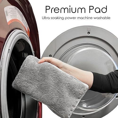 Easy Squeegee Professional RV Awnings Mop with Rotating Head and Extendable Pole