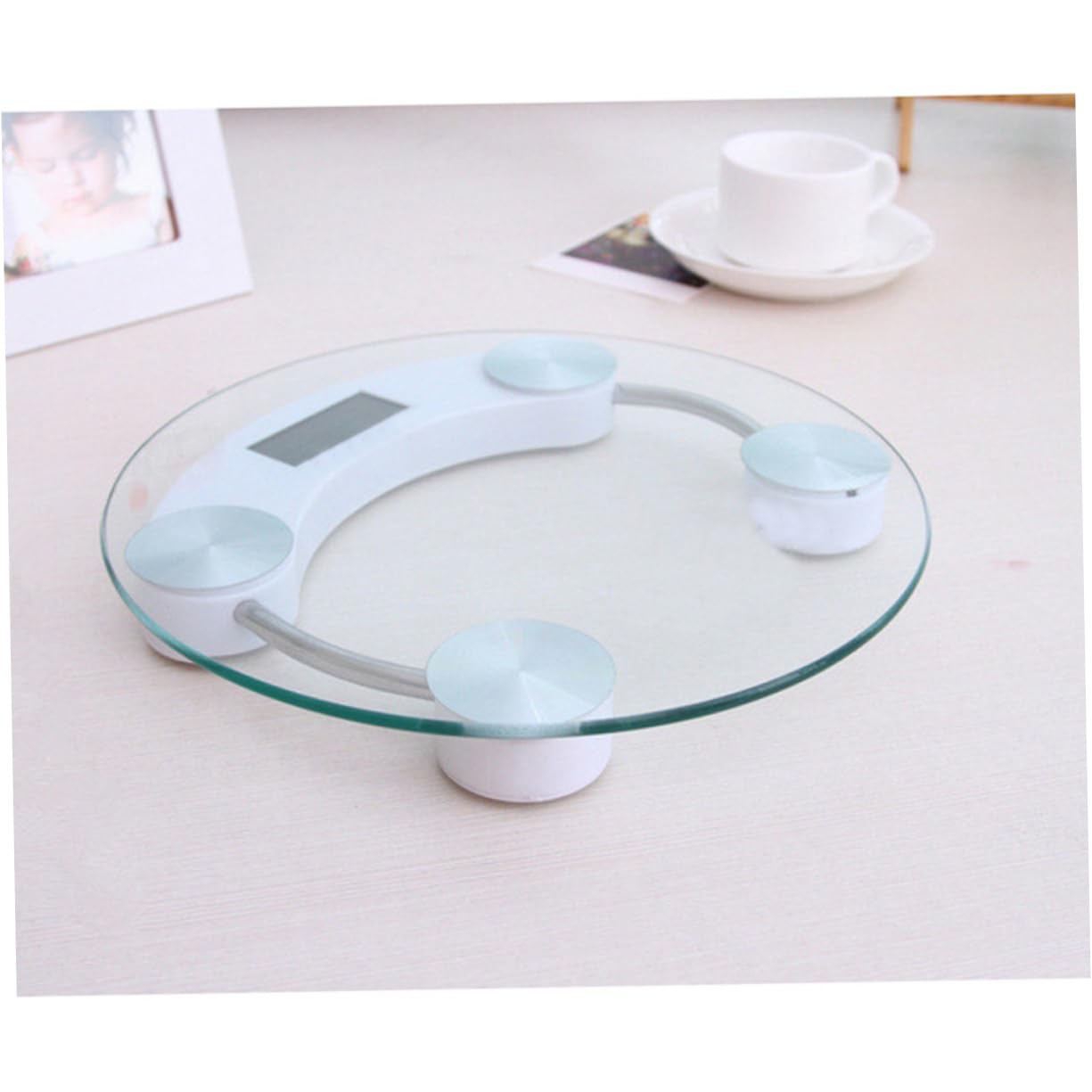 Healeved Digital Bathroom Scale 3kg-180kg Tempered Glass