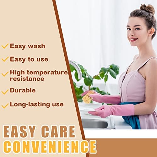 Nuenen 6-Pack Bamboo Dish Scrub Brushes Set