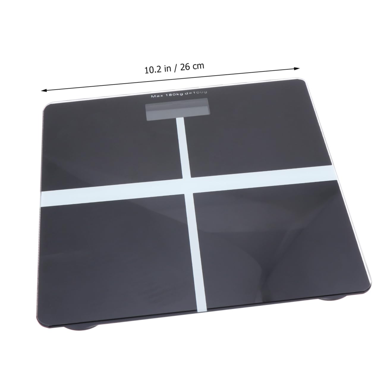 Healeved Elegant Glass Digital Weight Scale with LCD Display