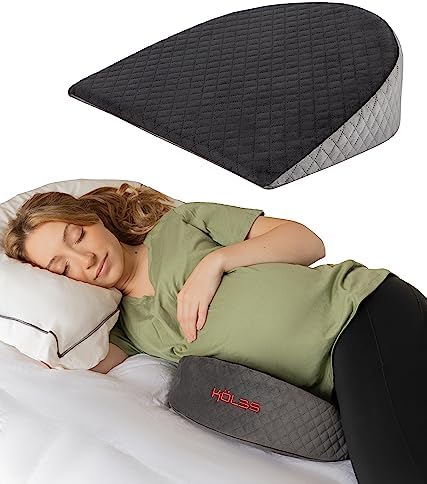 Klbs Wedge Pregnancy Pillow Memory Foam for Belly Leg Support